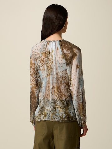 Camicia da donna di oltre in marrone