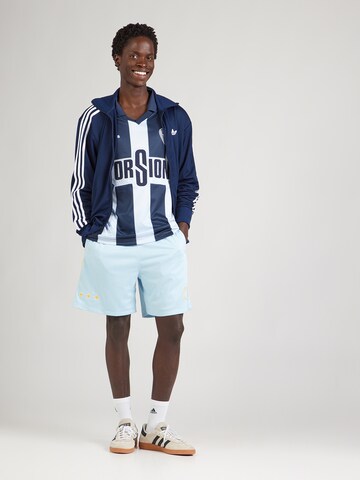 ADIDAS ORIGINALS Loosefit Byxa 'SANTIAGO' i blå