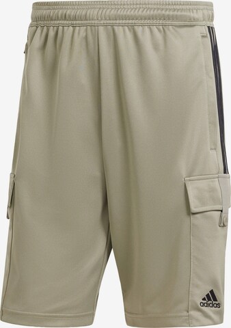 ADIDAS SPORTSWEAR Regular Sports trousers 'Tiro' in Green: front