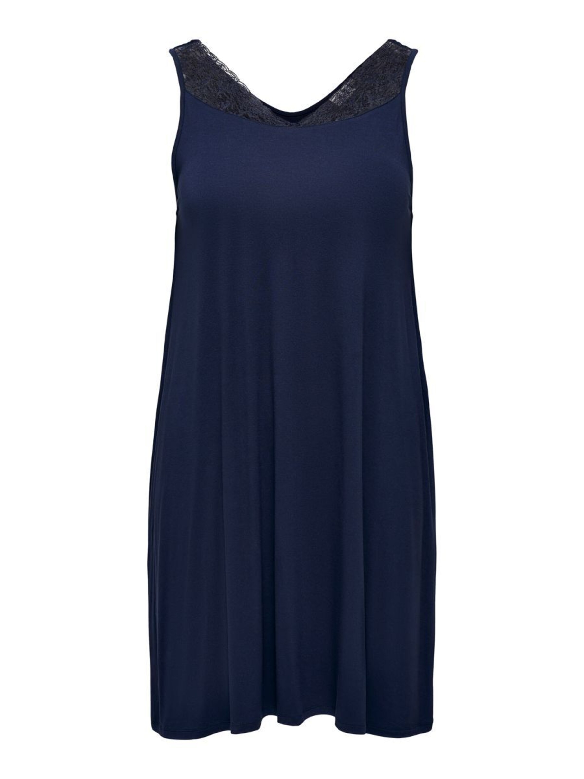 ONLY Carmakoma - Vestido en azul: frente
