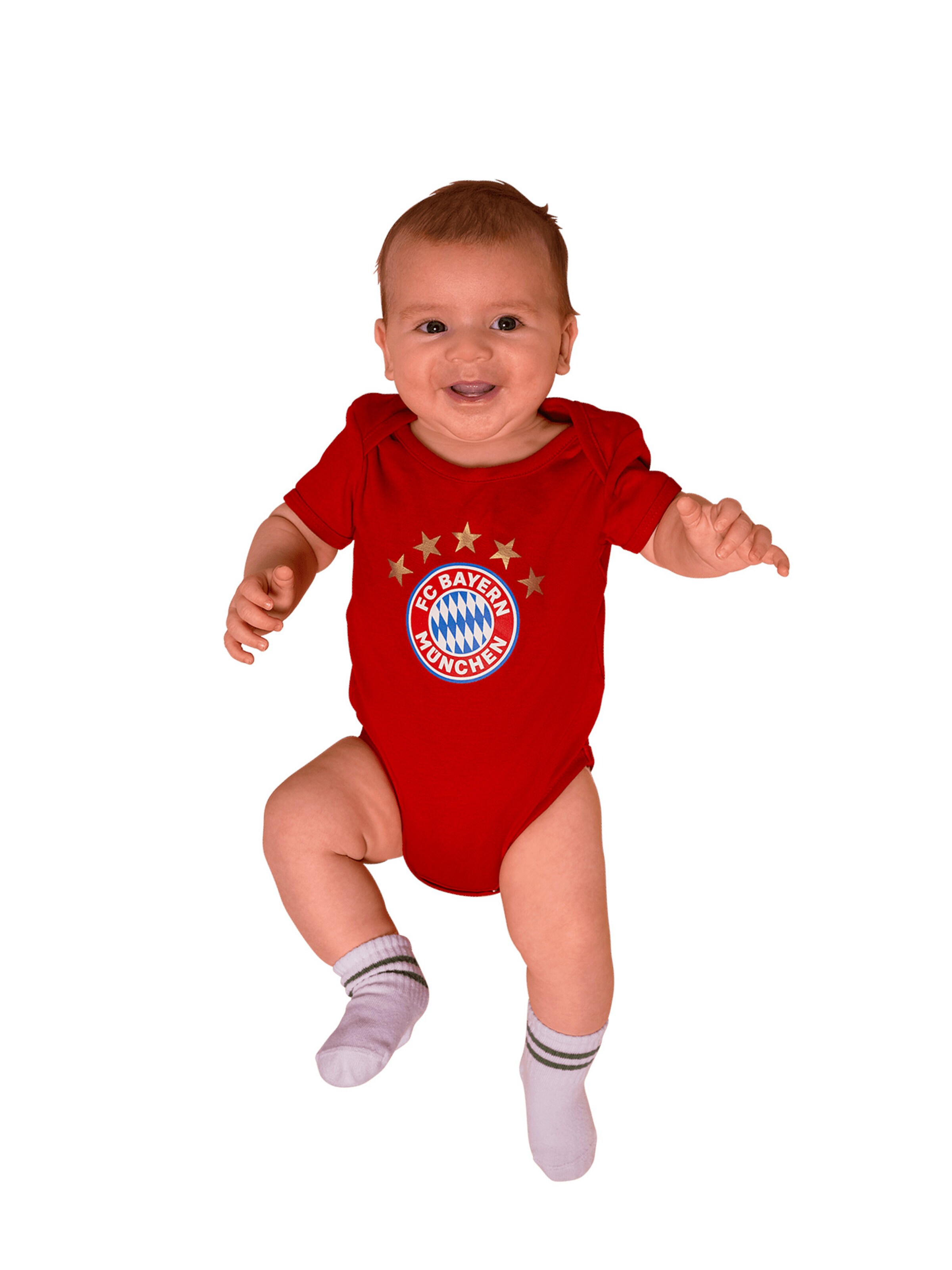 FC BAYERN MÜNCHEN Romper/Bodysuit 'Essential' in Red