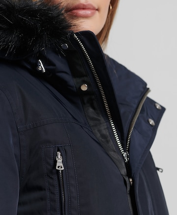 Superdry Winterjas 'Everest' in Blauw