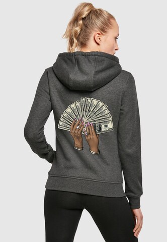 Mister Tee Sweatshirt 'B**** Better' in Grijs: voorkant