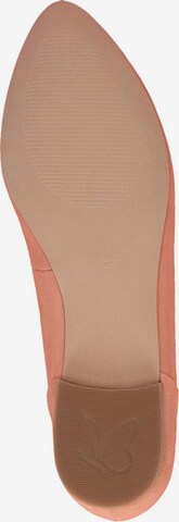 CAPRICE Ballet Flats in Orange