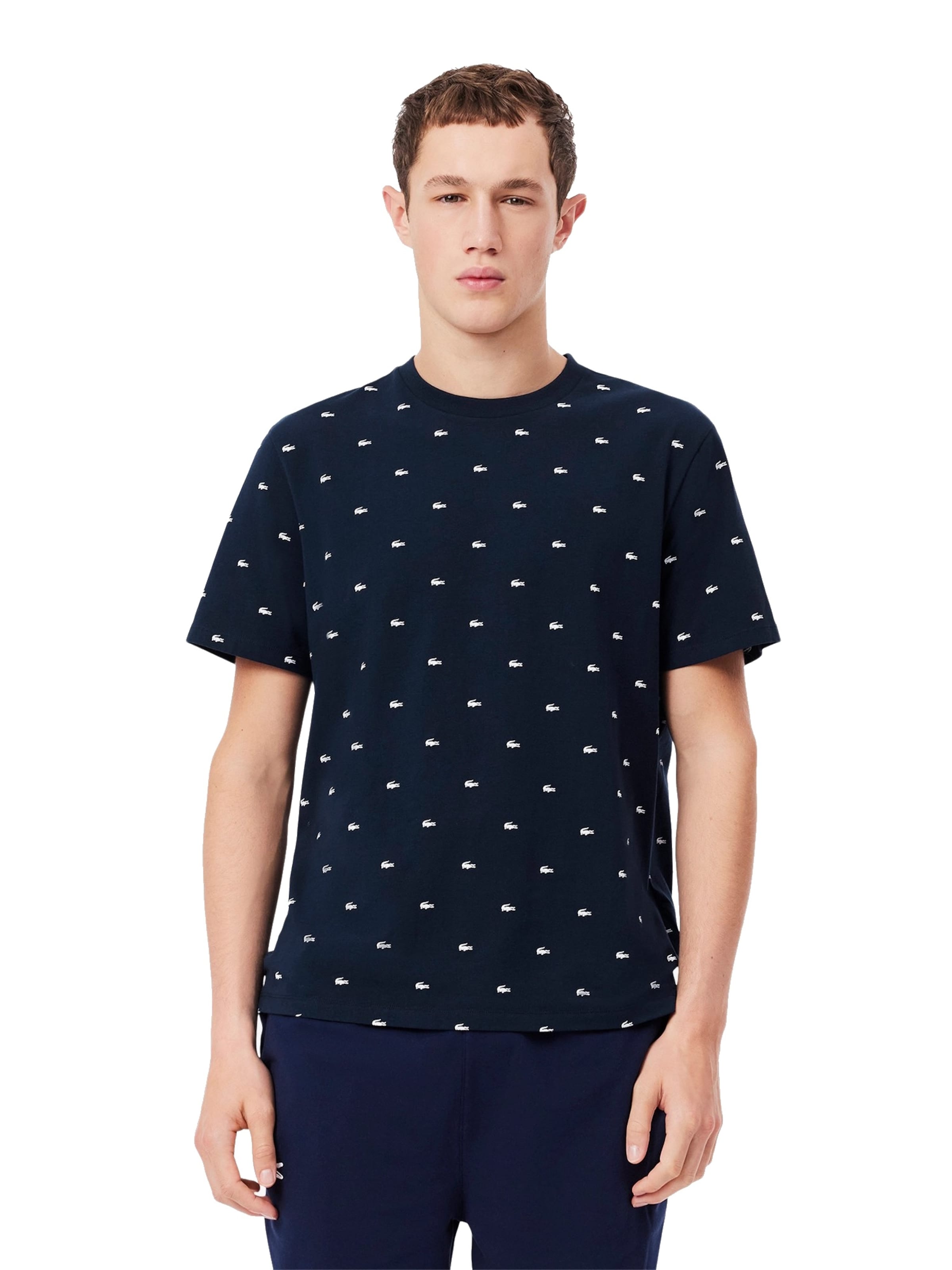 LACOSTE Футболка в Синий: спереди