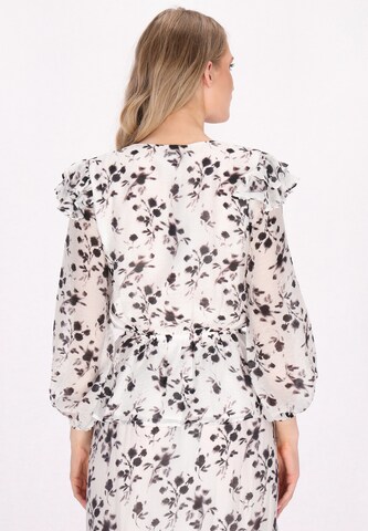 DreiMaster Vintage - Blusa en blanco