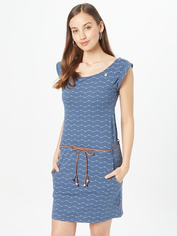 Ragwear Letní šaty 'TAG' – modrá: přední strana