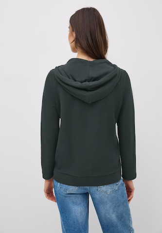 CECIL Sweatjacke in Grün
