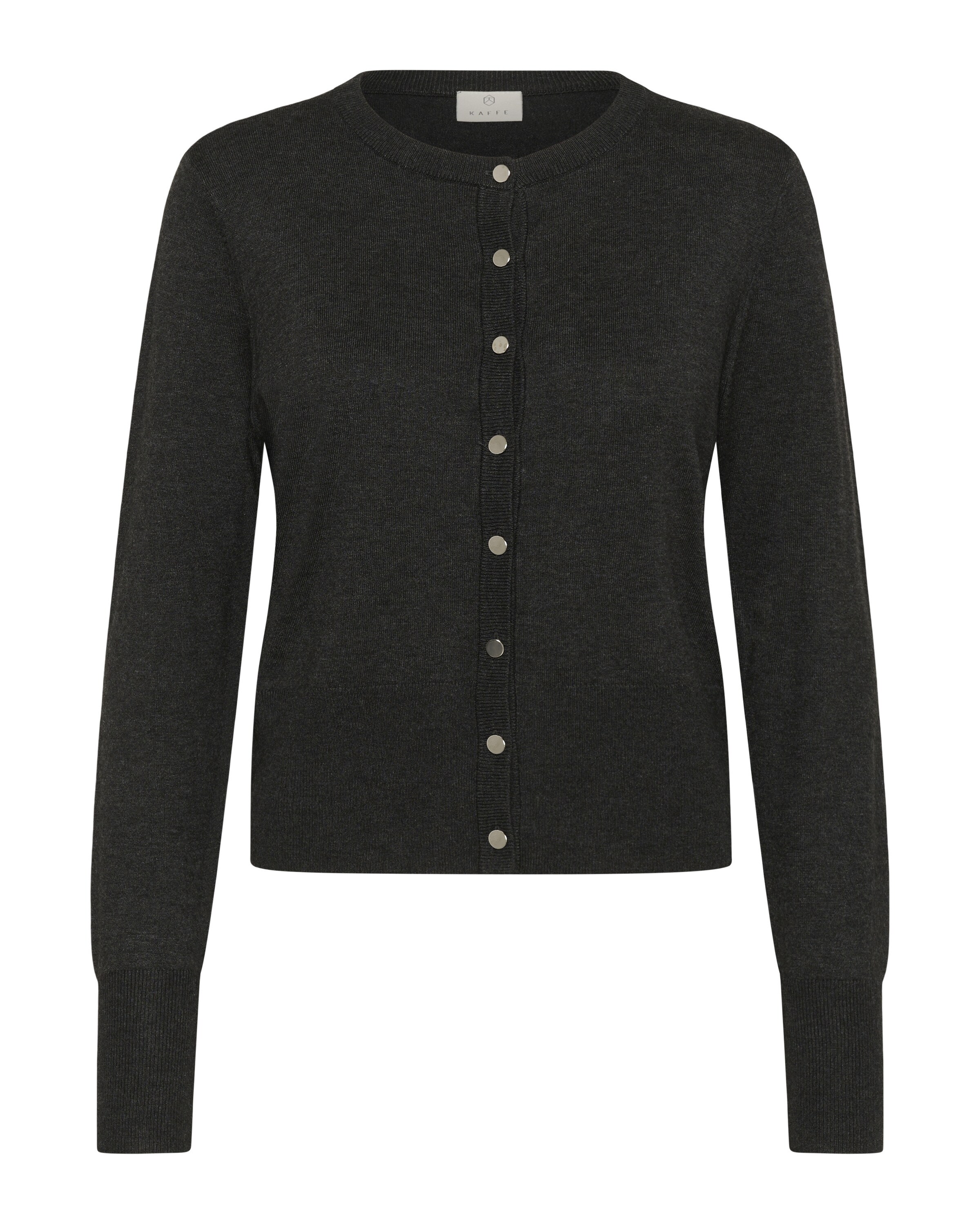 Kaffe Kardigan 'KAlizza' – šedá: přední strana