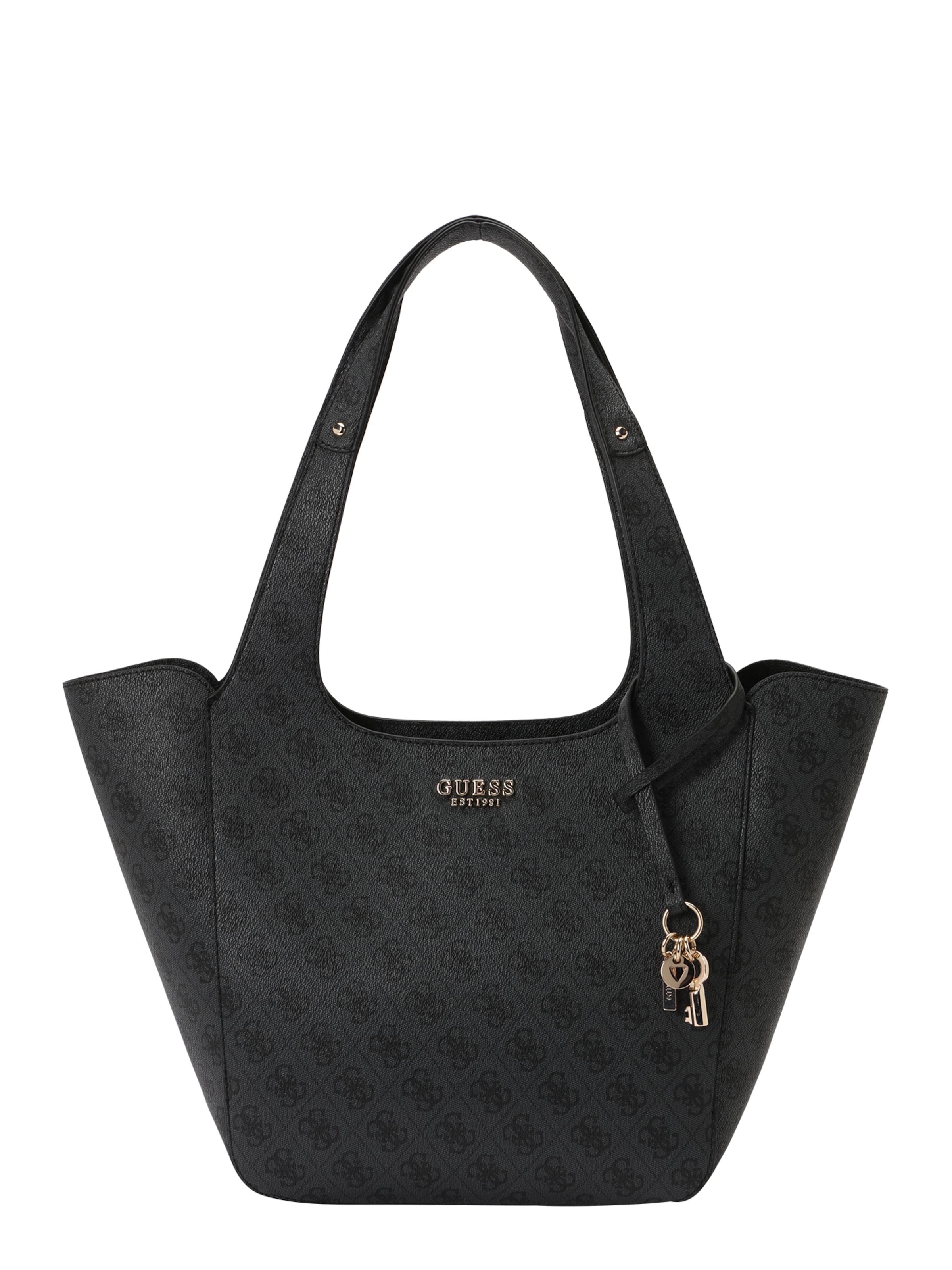 Cabas &#x27;Calista&#x27; GUESS en noir : devant
