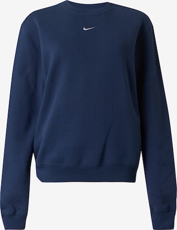Bluză de molton 'STDO FLC' de la Nike Sportswear pe albastru: față