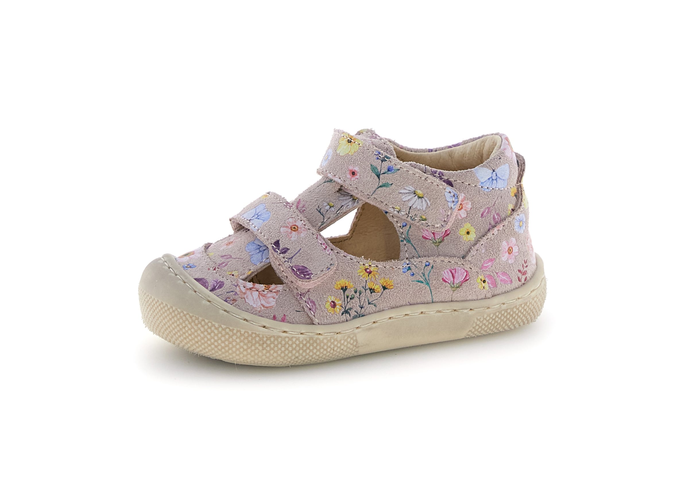 NATURINO First-Step Shoes in Pink: front