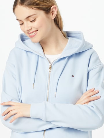 TOMMY HILFIGER Zip-Up Hoodie in Blue