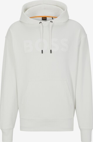 BOSS Sweatshirt in White: front