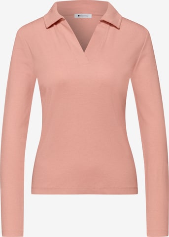 STREET ONE Poloshirt in Orange: Vorderseite