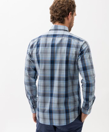 BRAX Regular fit Button Up Shirt 'Daniel' in Blue: back