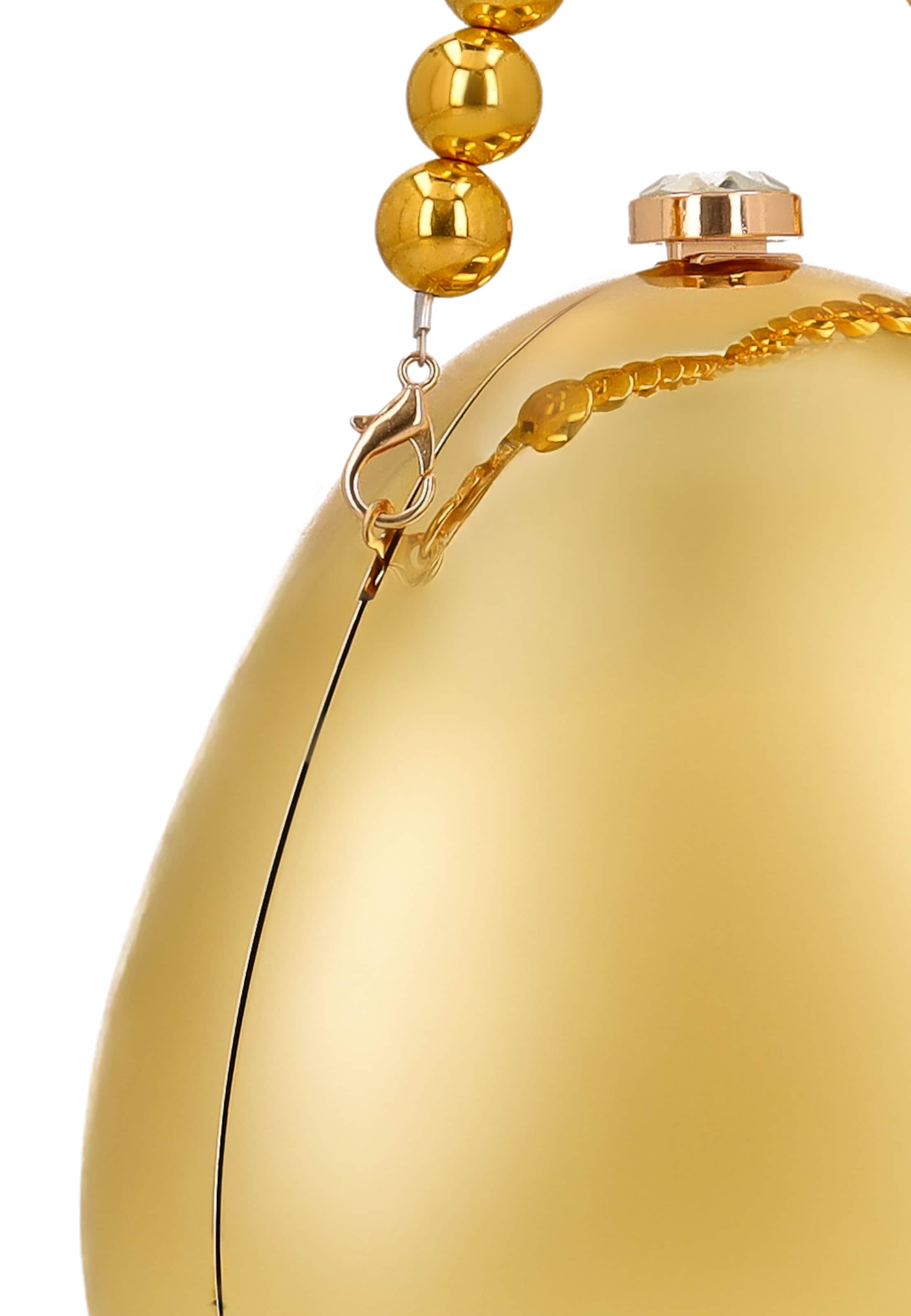 faina - Bolso de noche en oro