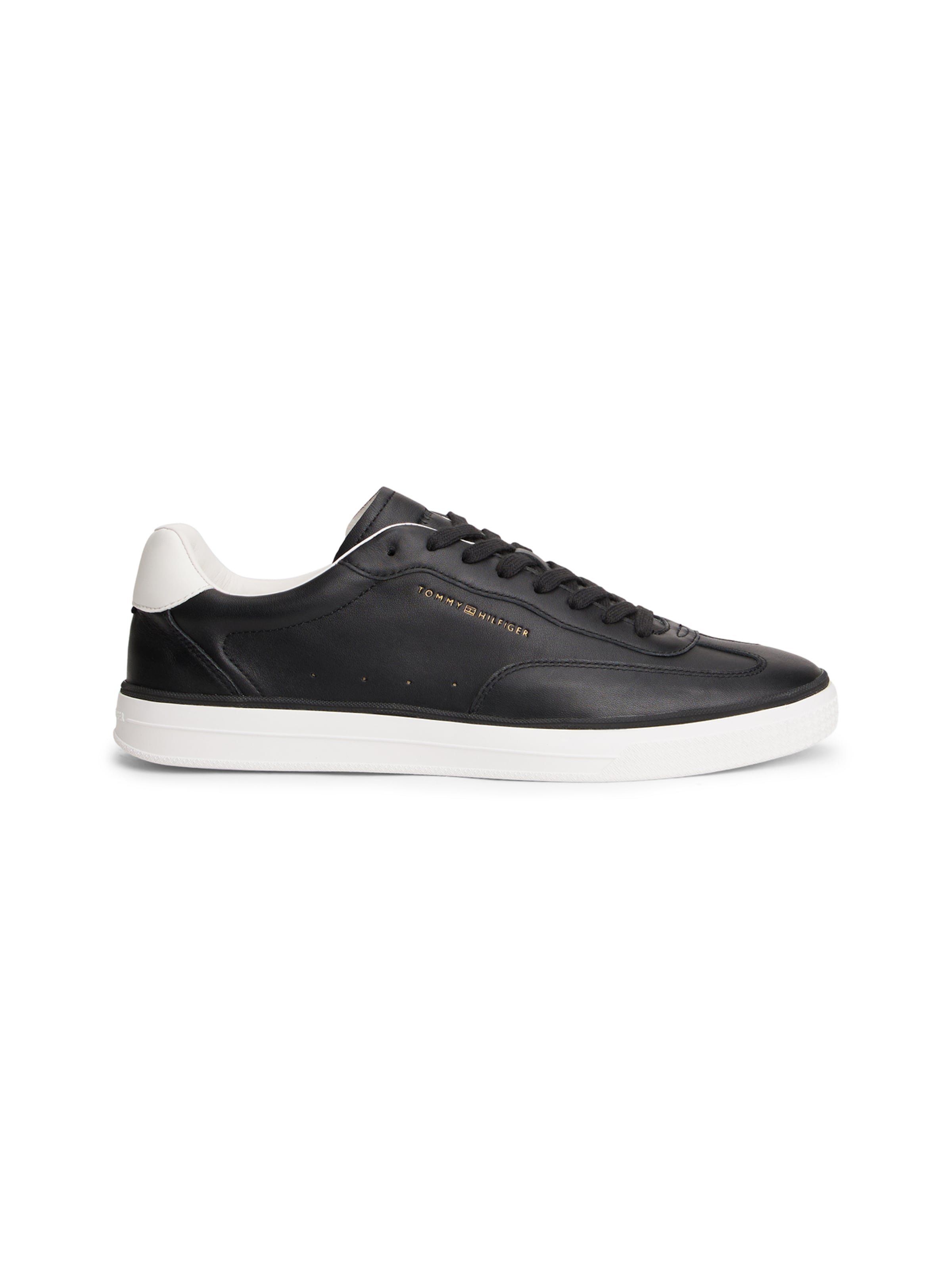 Sneaker low de la TOMMY HILFIGER pe negru