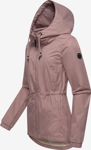 Ragwear Outdoor jacket 'Danka' in Purple