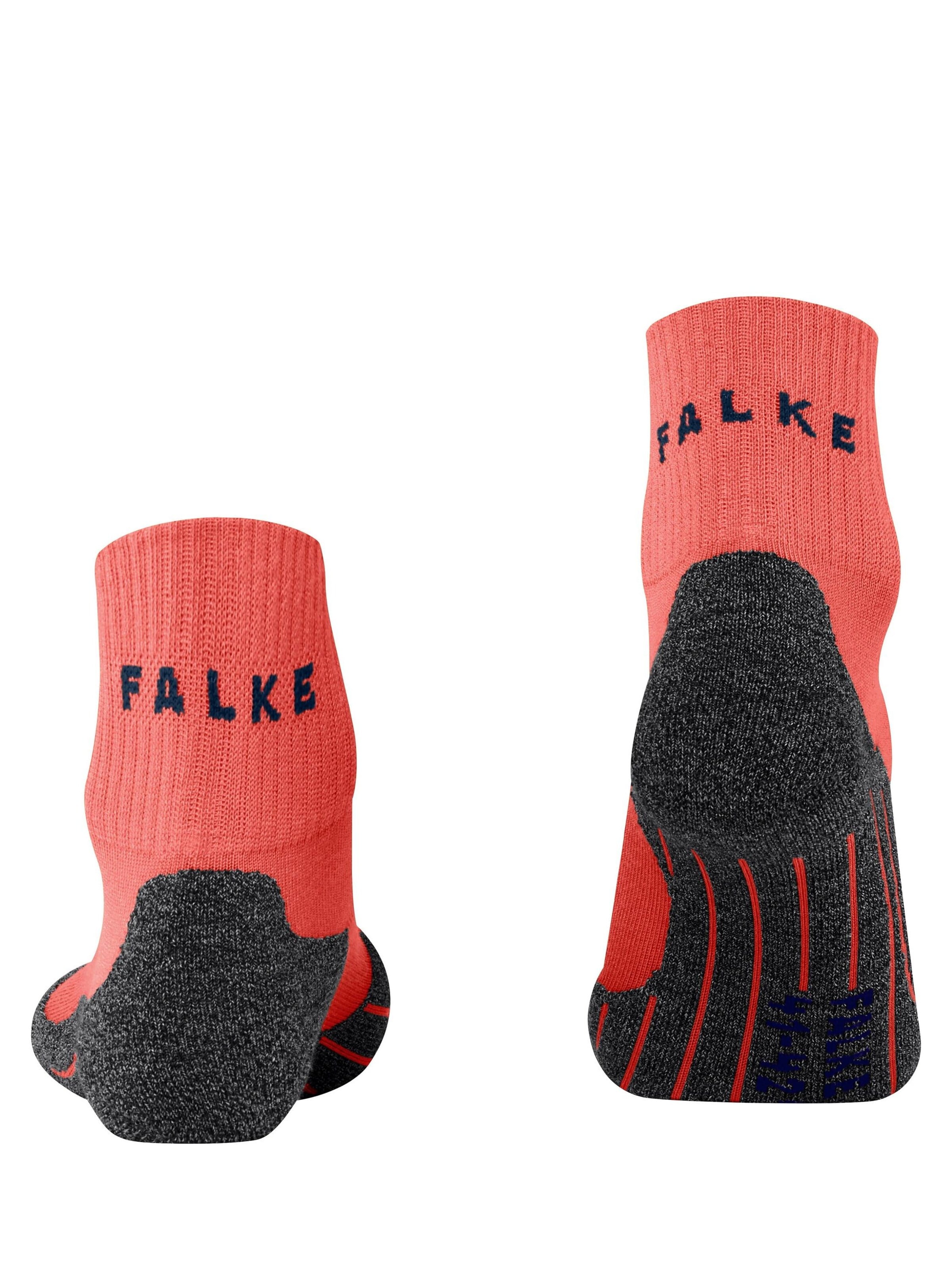 FALKE Athletic Socks 'TK2 Explore Cool Short' in Orange