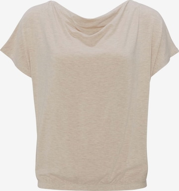 T-shirt 'Sasser' OPUS en beige : devant