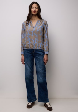 STREET ONE Bluse in Blau