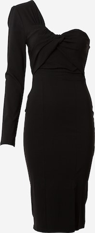 Lipsy Dress in Black: front