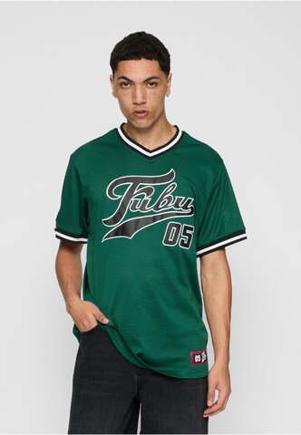 T-Shirt FUBU en vert : devant