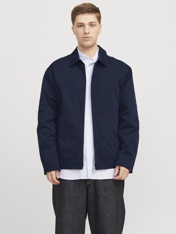 JACK & JONES Tussenjas in Blauw: voorkant