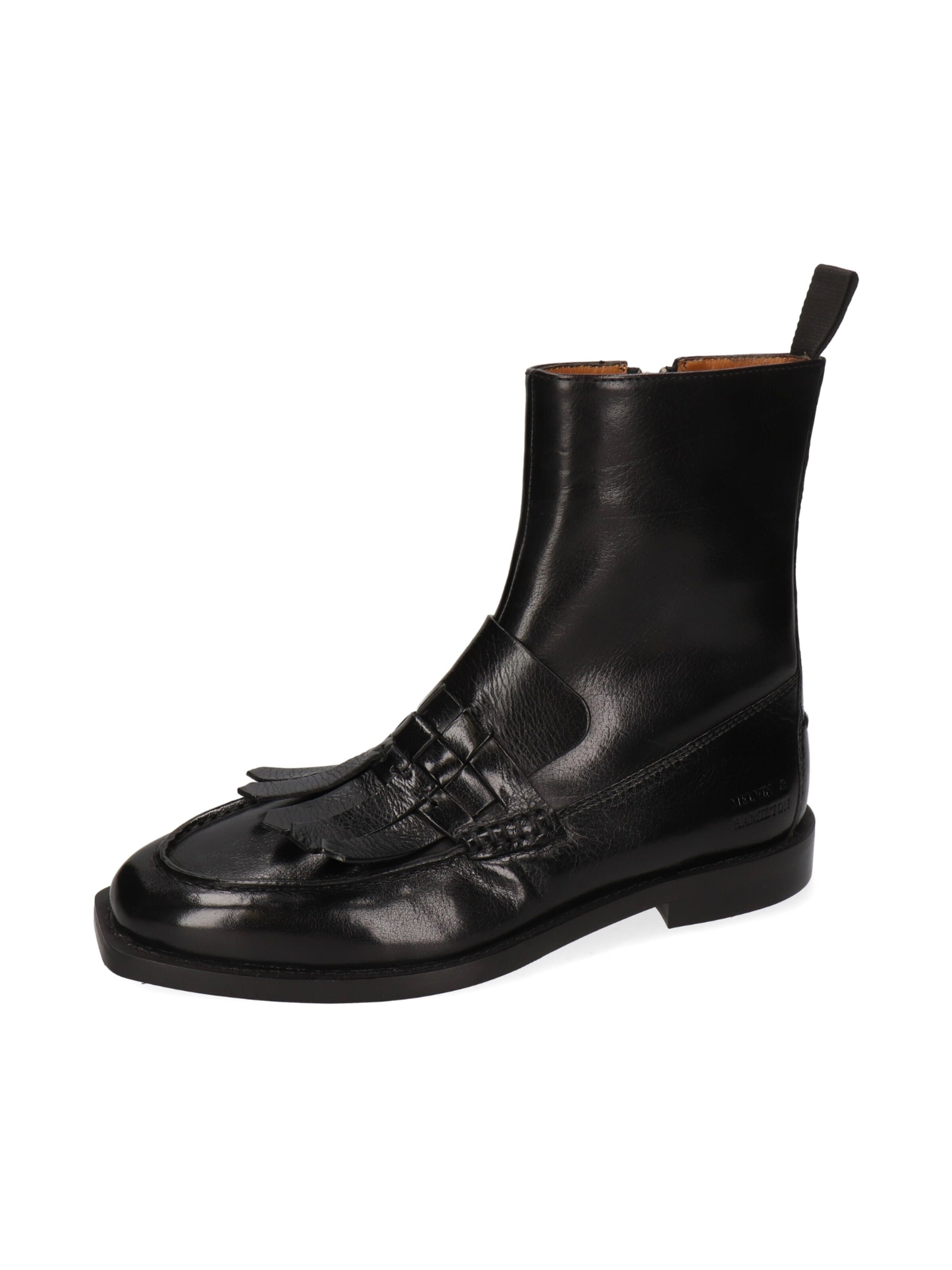 Ankle boots 'Gianna' di MELVIN & HAMILTON in nero: frontale