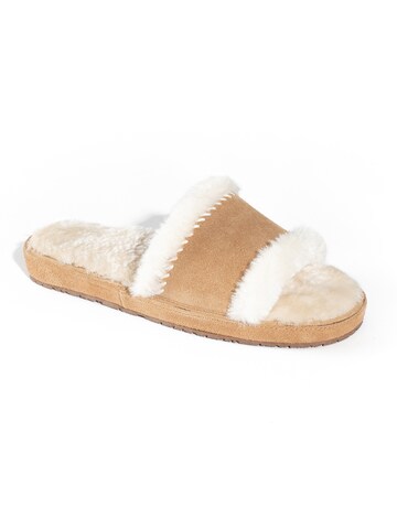 Minnetonka Pantofle 'Loni' – hnědá