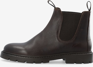 Boots chelsea 'JEFF' di Bianco in marrone: frontale