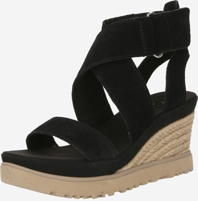 UGG Sandalias 'Ileana Ankle' en brocado / negro, Vista del producto