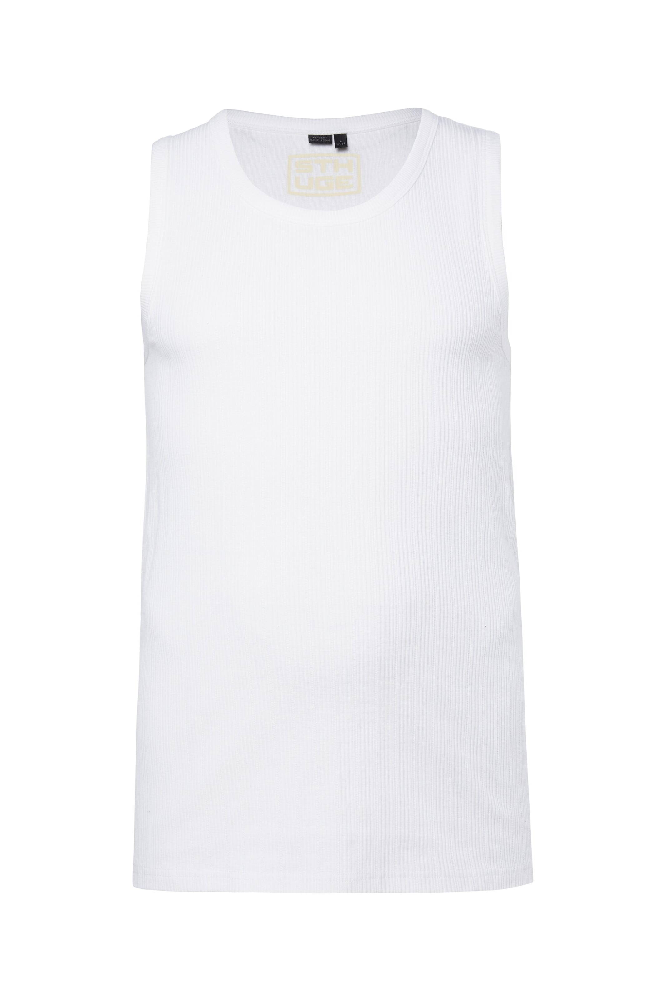 STHUGE Tank Top in Weiß: Vorderseite