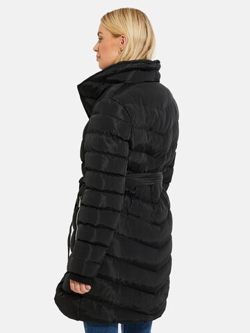 Manteau d’hiver 'Tess' Threadbare en noir