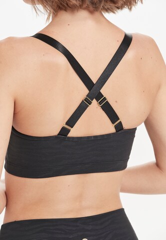 Athlecia Medium support Sport bh 'Luvelia' in Zwart
