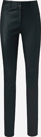 Peter Hahn Regular Pants in Black: front