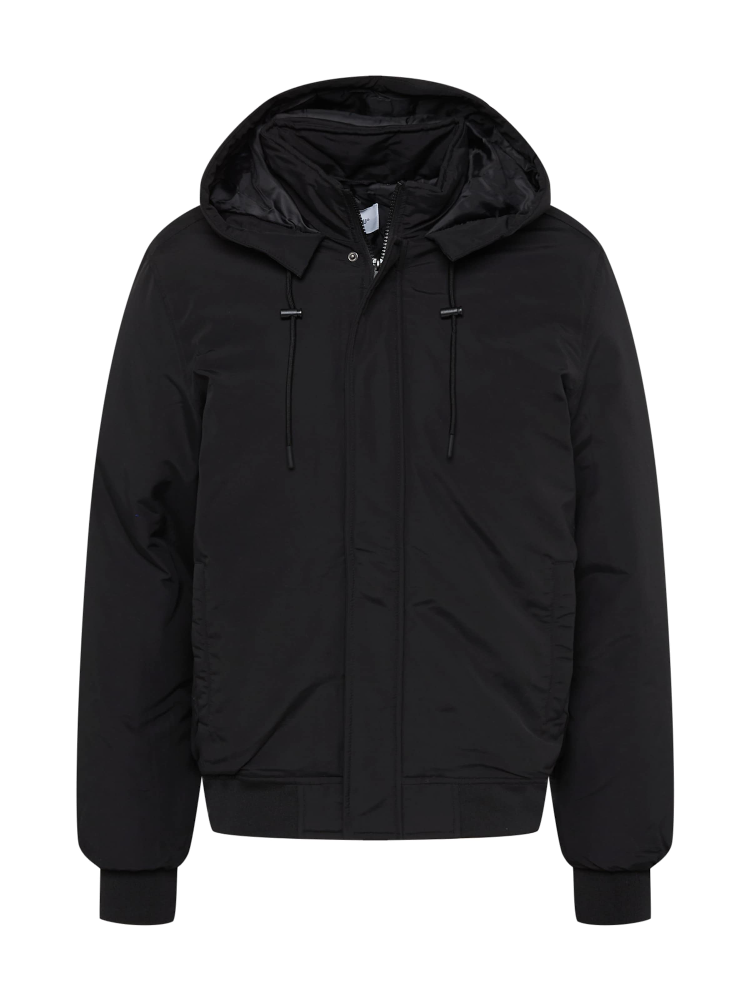 Geacă de primăvară-toamnă 'Sammy' de la ABOUT YOU pe negru: față