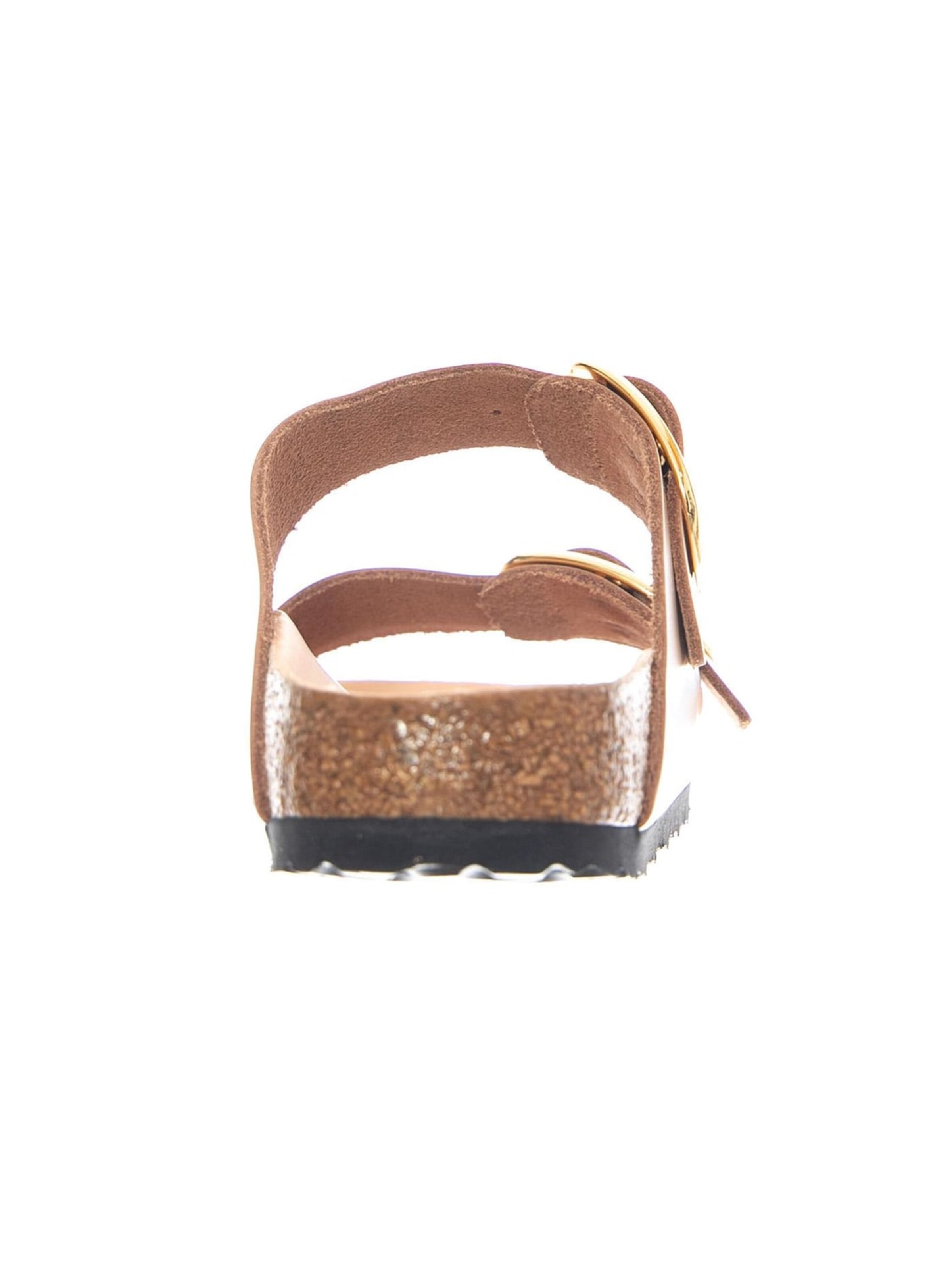 BIRKENSTOCK Sandaler 'Arizona Big Buckle Nubuck Leather Narrow Fit Sandcastle' i beige