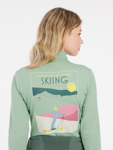 PROTEST Sportsweatshirt 'PRTLUNAR' in Grün