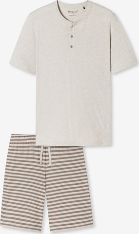 SCHIESSER Shorty 'Casual Nightwear' in Beige: predná strana