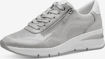 TAMARIS - Zapatillas deportivas bajas en plata: frente