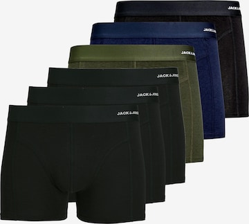 JACK & JONES Boxershorts 'Jacbasic' in Groen: voorkant