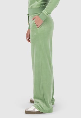 Juicy Couture Широкий Штаны 'FORSTON' в Зеленый