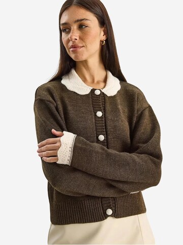 Bianco Lucci Strickjacke 'Strickjacken'‌‌‌‌‌‌‌‌‌ in Braun