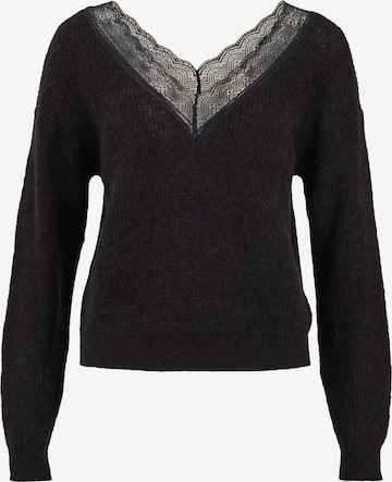 VILA Sweater 'Good' in Black: front