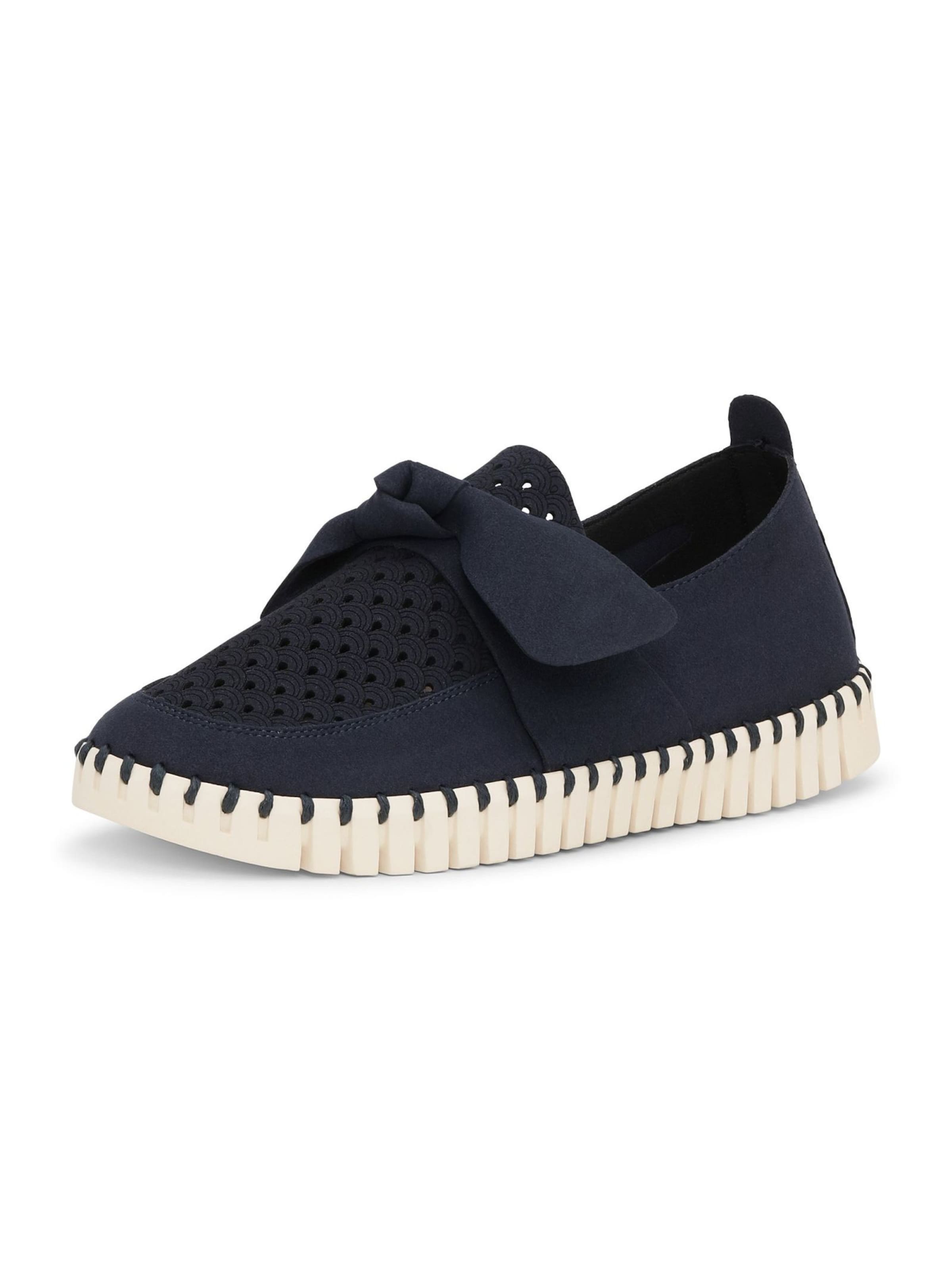 ILSE JACOBSEN Slip On 'Tulip4086' in Blau: Vorderseite