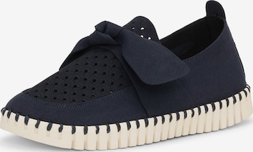 Chaussure basse 'Tulip' ILSE JACOBSEN en bleu : devant