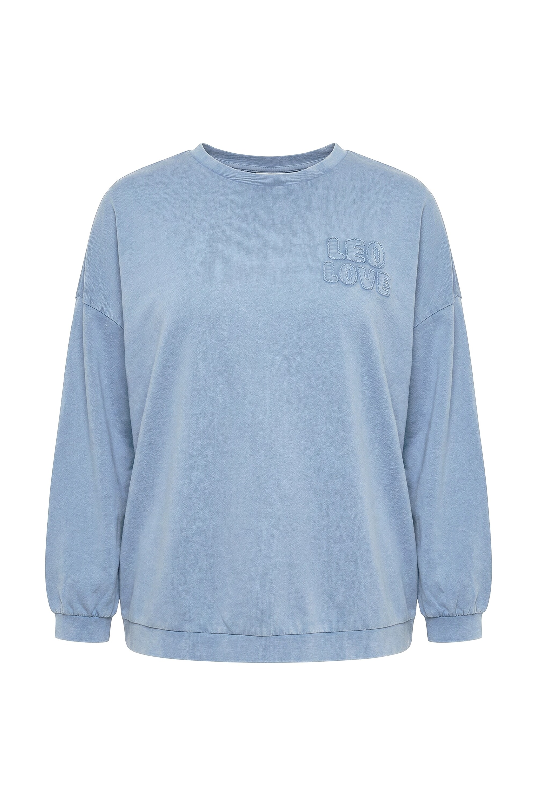 Ulla Popken Sweatshirt in M-L in Blue, Item view