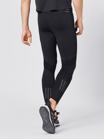 ADIDAS SPORTSWEAR Skinny Sporthose in Schwarz